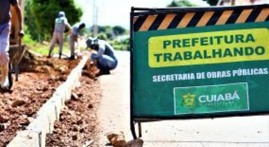 Secretaria de Obras inicia implantação de meio-fio no bairro Nova Conquista