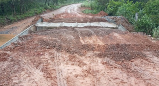 Estrada de acesso ao Distrito do Coxipó do Ouro