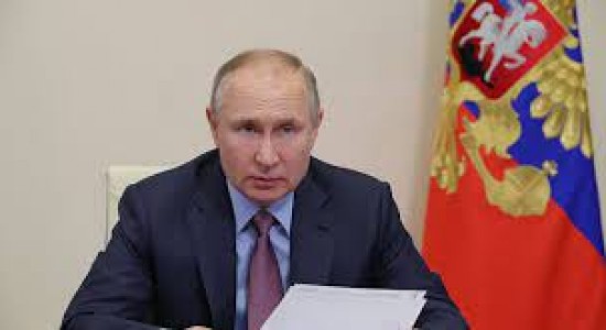 O presidente russo Vladimir Putin