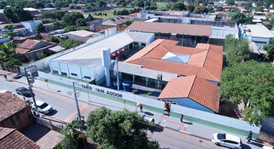 Várzea Grande revitaliza EMEB Air Addor e reforça prioridade na Educação.