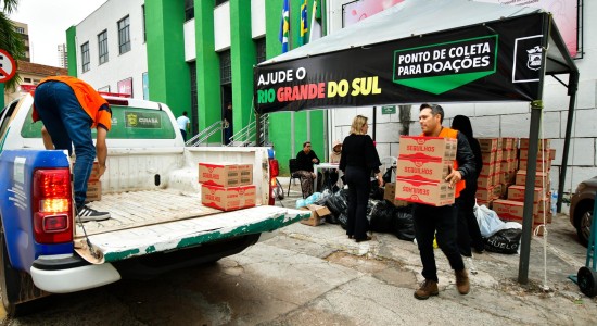 Prefeitura de Cuiabá arrecada seis toneladas em doações durante os três primeiros dias de ação