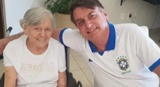 morre mãe bolsonaro luto mãe morte presidente