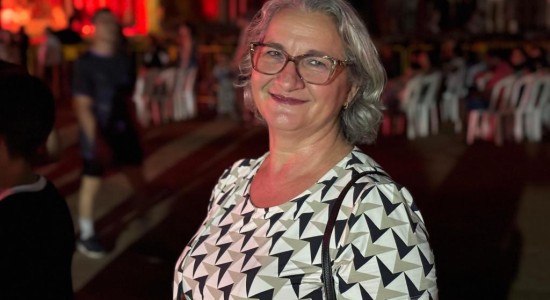 É a primeira vez que vejo um espetáculo dessa grandeza aqui em Cuiabá