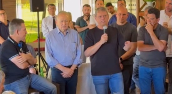 Governador de São Paulo destaca trabalho de Mauro MendesUma inspiração, sou fã