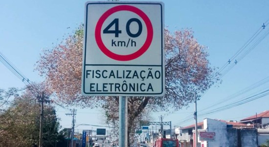 Novo limite de velocidade
