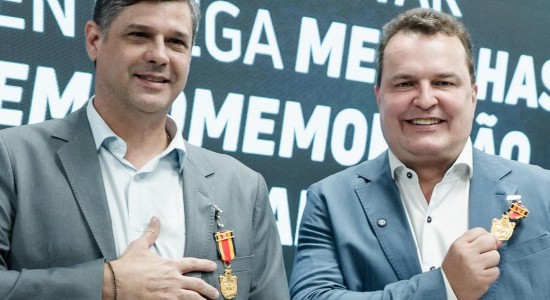 Secretario de Comunicação da ALMT, é homenageado nos 190 anos da Polícia Militar