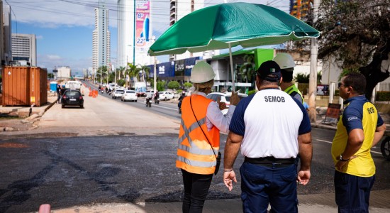 Avenida do CPA terá novos trajetos com desativação de retornos para obras