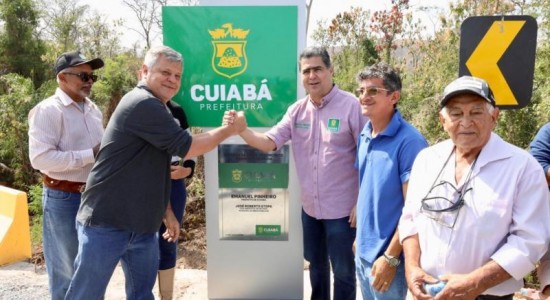 Prefeito entrega ponte de concreto da Comunidade Serra das Laranjeiras e destaca investimentos na zona rural