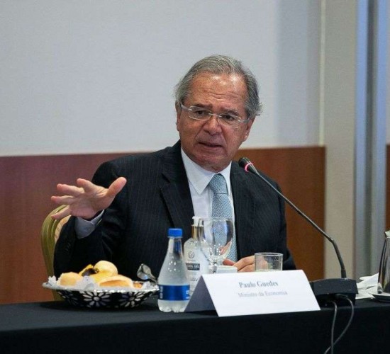 O ministro da Economia Paulo Guedes voltou a defender uma reforma tributária ampla