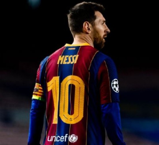 Messi esta fora do BARCELONA