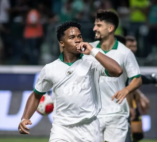 Endrick coloca Palmeiras na final do Campeonato Paulista