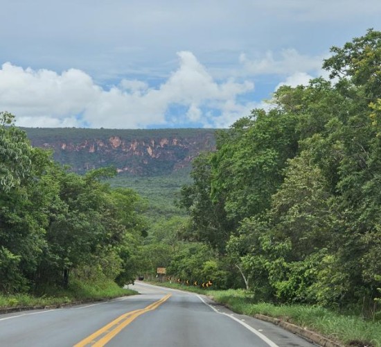 Trânsito no Portão do Inferno Carnaval EM CHAPADA 2025