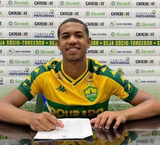 Time do Cuiabá contrata atacante Aiyran ex-Botafogo