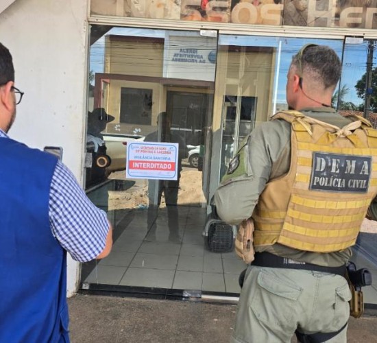 Ação integrada da Polícia Civil interdita clínica veterinária em Pontes e Lacerda