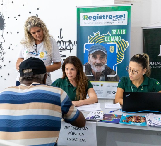 Secretaria de Cultura de Cuiabá sedia ação do programa Registre-se!