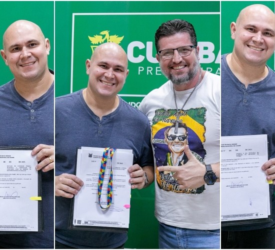 Prefeito sanciona quatro leis e valoriza atuação de vereadores