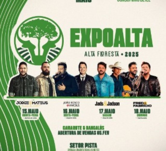 Expoalta 2025: O Retorno Histórico que Marcou Alta Floresta