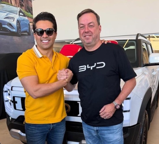 Ditado Produções fecha parceria com a BYD