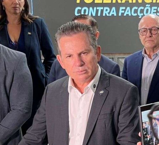 Em chamada de vídeo, Mauro parabeniza força-tarefa por prisão de quadrilha que assaltou banco