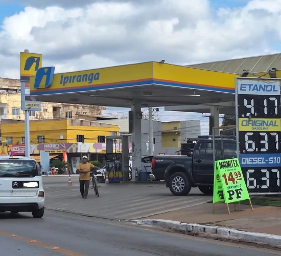 Em um intervalo de 20 dias, preço do etanol sobe R$ 0,70 nas bombas dos postos de Cuiabá e VG