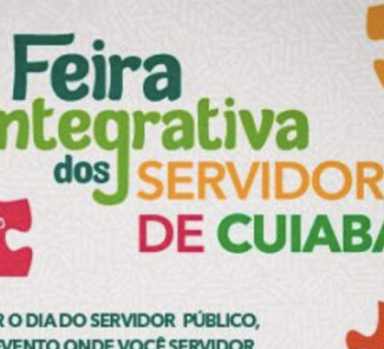 Servidores públicos de Cuiabá irão expor talentos artísticos e produtos em feira integrativa