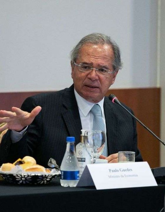 O ministro da Economia Paulo Guedes voltou a defender uma reforma tributária ampla