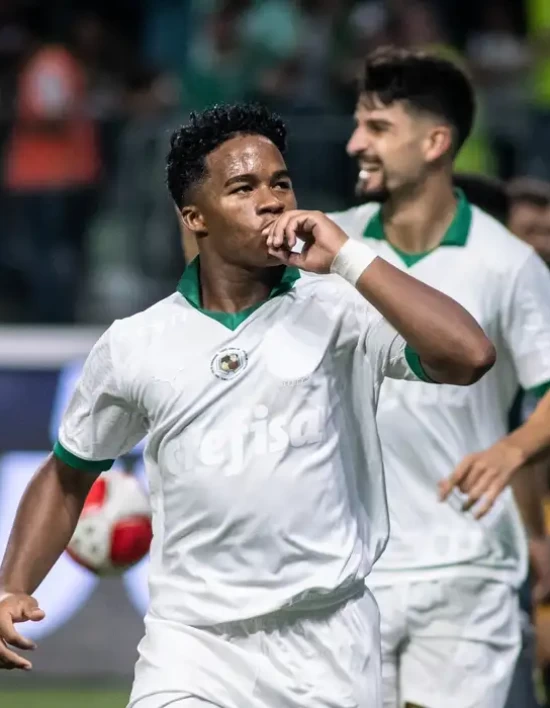 Endrick coloca Palmeiras na final do Campeonato Paulista