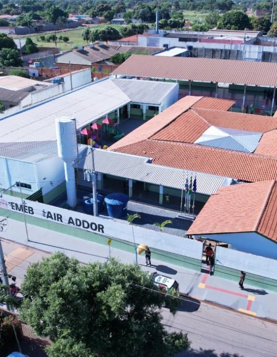 Várzea Grande revitaliza EMEB Air Addor e reforça prioridade na Educação.