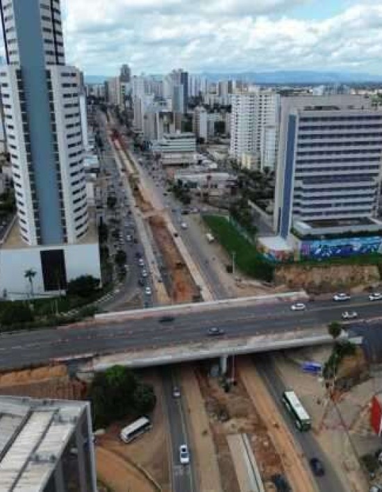Trecho do Viaduto da Miguel Sutil vai sofrer restrições nesta quinta-feira, 24