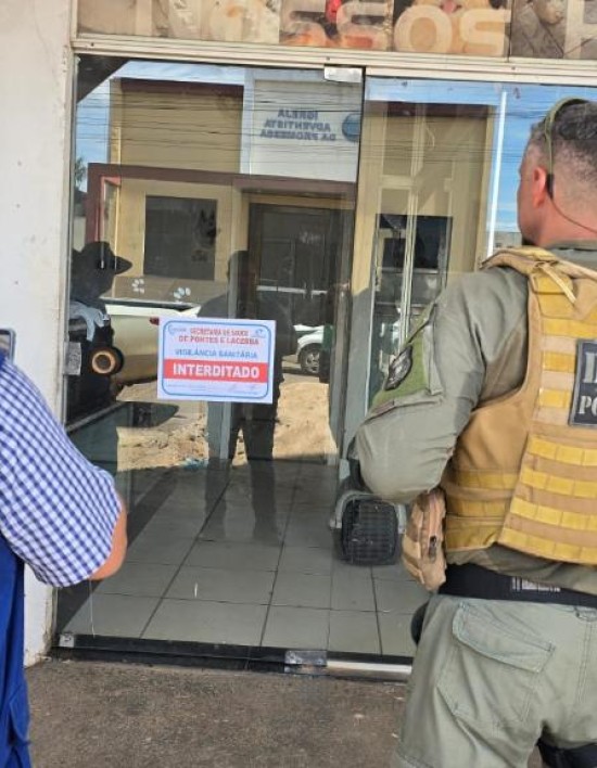 Ação integrada da Polícia Civil interdita clínica veterinária em Pontes e Lacerda