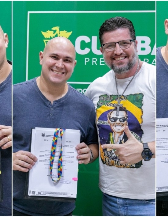 Prefeito sanciona quatro leis e valoriza atuação de vereadores