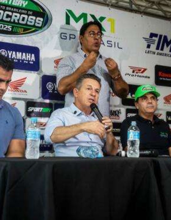 Governador participa dos primeiros treinos do Campeonato Brasileiro de Motocross