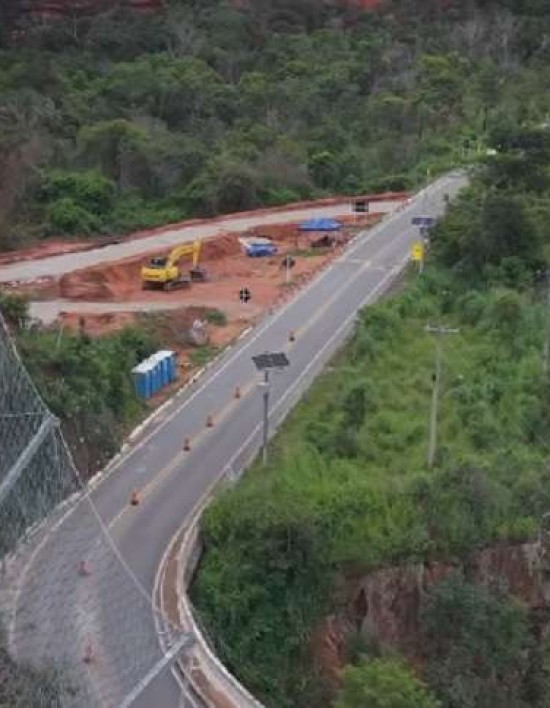 Trânsito no Portão do Inferno funcionará em pare e siga até sexta-feira, 11