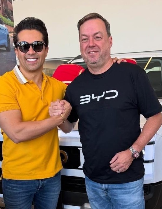 Ditado Produções fecha parceria com a BYD