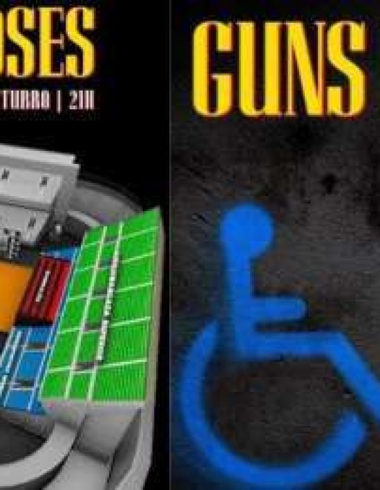 Show do Guns N’ Roses em Cuiabá terá credenciamento online para pessoas PCDs; veja como fazer