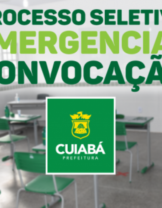 Prefeitura de Cuiabá convoca candidatos aprovados nos cargos de Professor, TNE e ASG