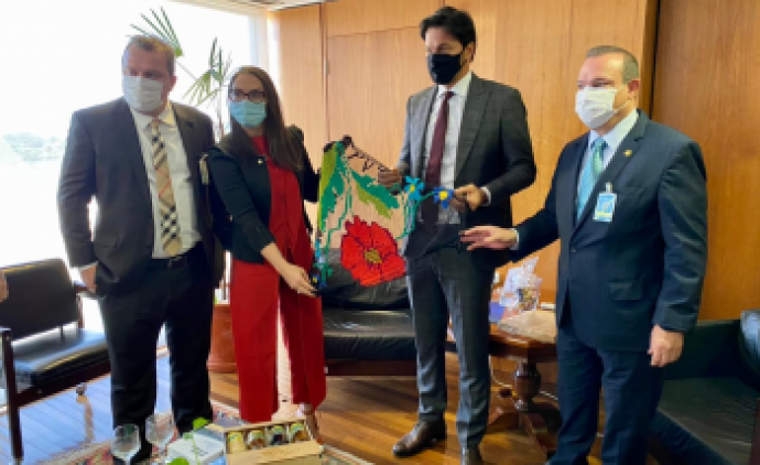 Em audiência com ministro, deputada Janaina Riva pede que MT seja prioridade na implantação de 5G