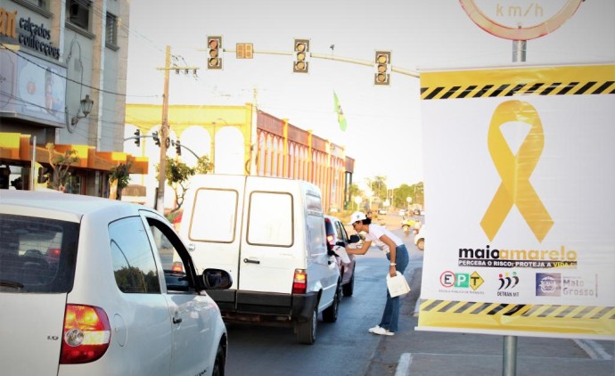 Sesp e Detran lançam Campanha Maio Amarelo nesta quinta-feira (2)