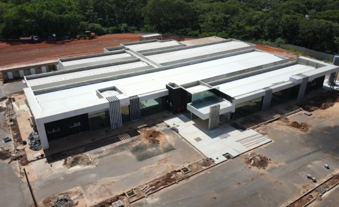 Obra do Laboratório Central está 95% concluída com estrutura moderna para atender a população