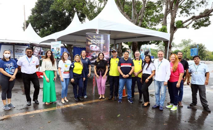 vSecretária de Mobilidade Urbana comemora ações de conscientização sobre perigos no trânsito em Cuiabá