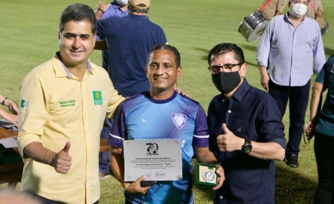 PREFEITO DE CUIABÁ Emanuel aponta como justa homenagem a personalidades no NOVO ESTADIO Dutrinha: “Ajudaram a construir a história do templo do futebol cuiabano”