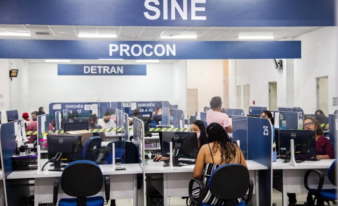 Divulgação de vagas de emprego no Sine Mato Grosso