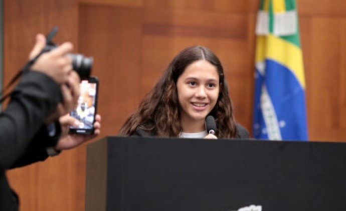 Estudantes eleitos tomam posse para mandato de dois anos