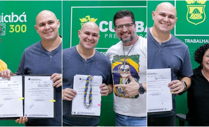 Prefeito sanciona quatro leis e valoriza atuação de vereadores
