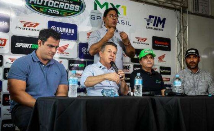 Governador participa dos primeiros treinos do Campeonato Brasileiro de Motocross