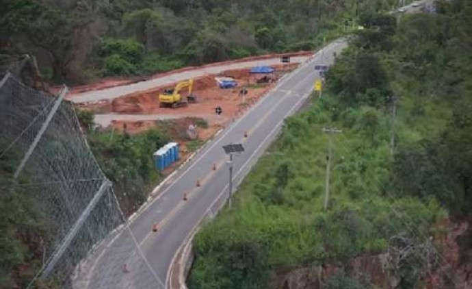 Trânsito no Portão do Inferno funcionará em pare e siga até sexta-feira, 11