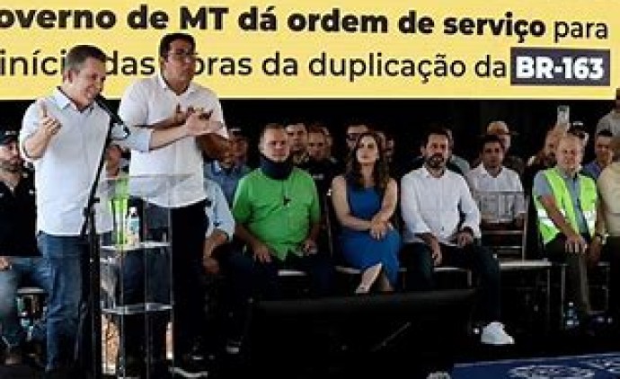 “Essa obra está salva a vida de milhares de mato-grossenses”, diz governador sobre duplicação