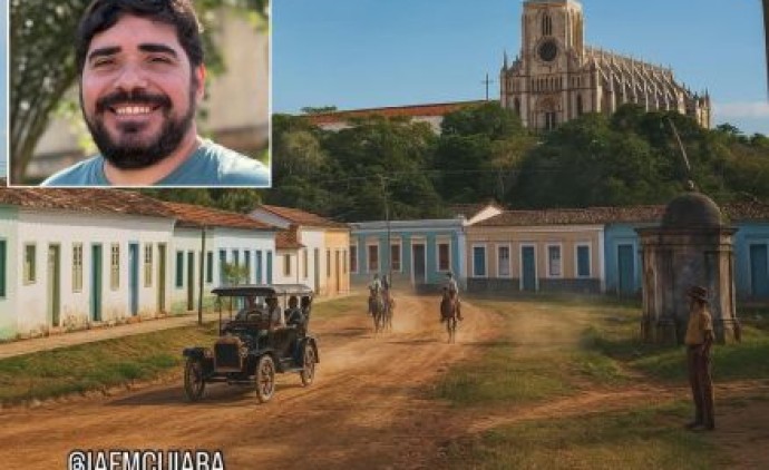 Cuiabano usa IA para reconstruir imagens e memórias da cidade