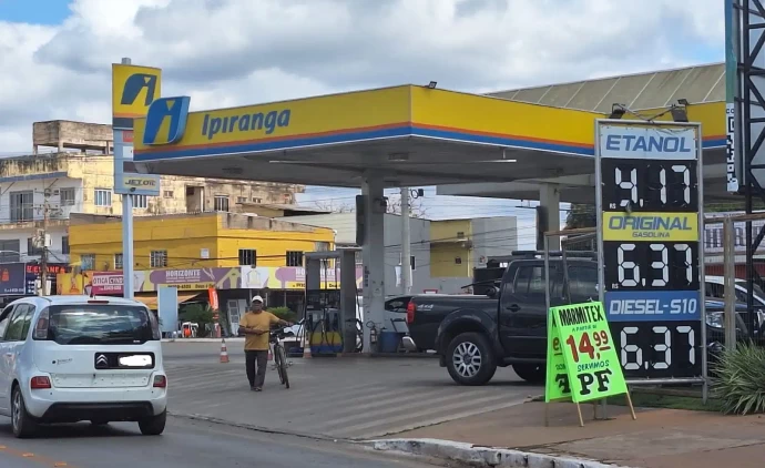 Em um intervalo de 20 dias, preço do etanol sobe R$ 0,70 nas bombas dos postos de Cuiabá e VG