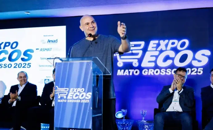Prefeito de Cuiabá destaca incentivo a empresas e geração de empregos na abertura da ExpoEcos 2025